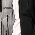 Men Full Sleeve Solid Hooded Sweatshirt