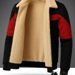 Men Colorblock Casual Jacket