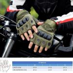 Gymisa Half Finger Anti-Slip for Men & Women Riding Gloves Riding Gloves  (Green)