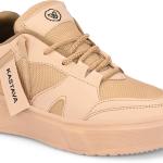 Premium Comfortable Everyday Edge Sneakers For Men  (Tan , 7)