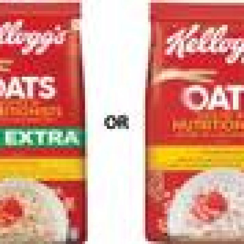 Kellogg's Rolled Oats Trusted by Nutritionists, High in Protein & Fibre, Breakfast Oats Pouch  (900 g)