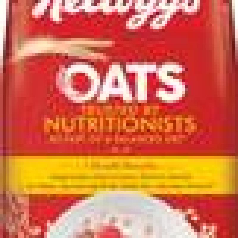 Kellogg's Rolled Oats Trusted by Nutritionists, High in Protein & Fibre, Breakfast Oats Pouch  (900 g)