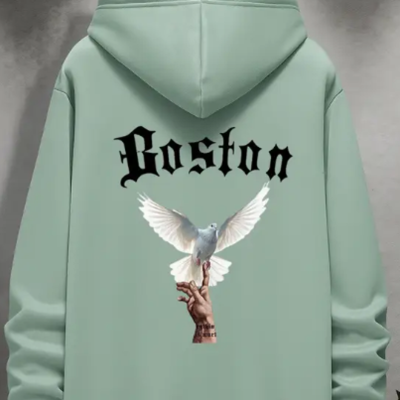 HypeThread  Men & Women Full Sleeve Printed Hooded Sweatshirt