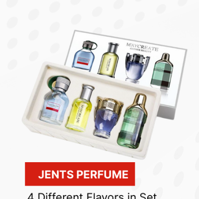 MAYCREATE JENTS PERFUME – 4 Fragrance Gift Set for Men