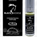 🖤 Black Horse Concentrated Perfume – Al-Rehab (6ml)