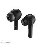 TECHIO Black Earbuds | True Wireless Stereo | Noise Cancelling Bluetooth  (Black, True Wireless)
