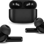 TECHIO Black Earbuds | True Wireless Stereo | Noise Cancelling Bluetooth  (Black, True Wireless)